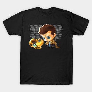 Little Castiel interrogating the Beeline T-Shirt